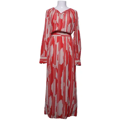 Maxikleid (Rot, Beige) von Comma Viskose