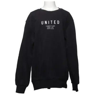 Sweatshirt (Sort) fra Woxo 720° Bomuld, Polyester