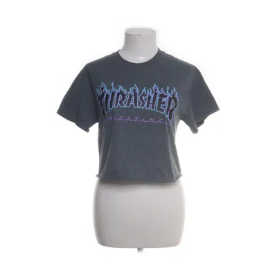 Crop top (Grå, Flerfärgad) från Thrasher Bomull, Polyester