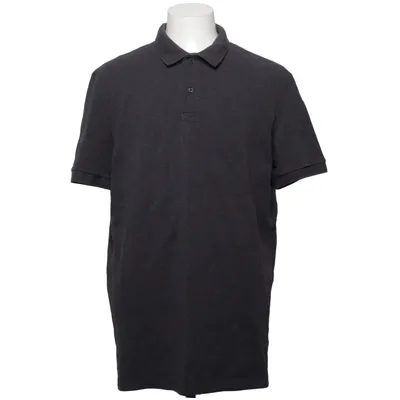 Poloshirt (Grijs) van Dressmann Katoen, Polyester