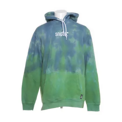 Huvtröja (Grön, Blå, Vit) från Snipes Bomull, Polyester