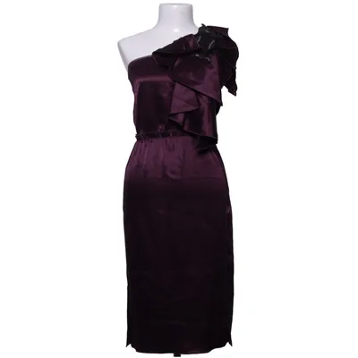 Robe de cocktail (Violet) de Hoss Intropia Fibre métallique, Soie