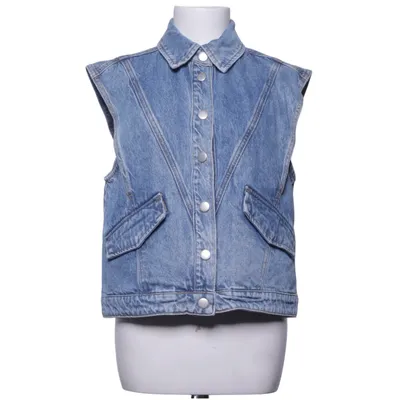 Jeansvest (Blå) fra YAS Økologisk bomuld