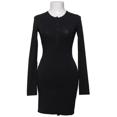 Jurk (Button Up Mini Dress) van Iva Nikolina x NA-KD Katoen, Elastaan