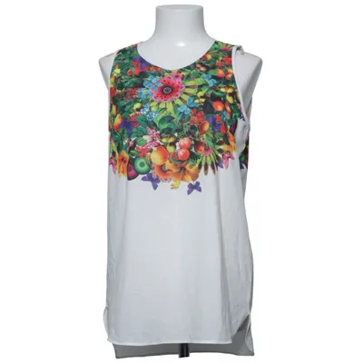 Tank Top (White, Multicolored) from Desigual
