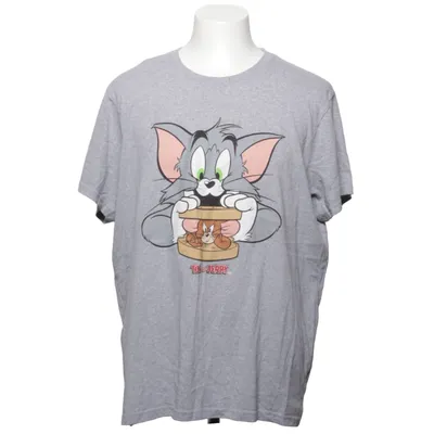 T-shirt (Grå) fra Tom & Jerry Bomuld, Polyester