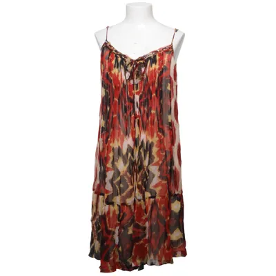 Maxi jurk (Rood, Geel, Meerkleurig) van Derhy Katoen, Polyester, Viscose