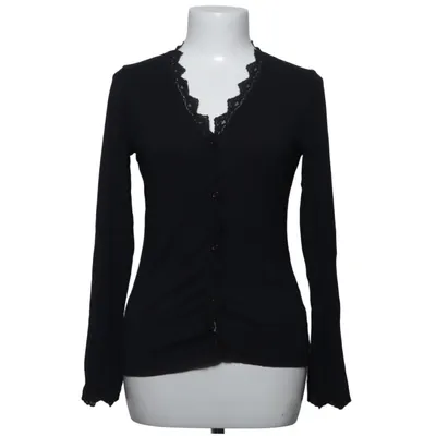 Wickelbluse (Schwarz) von Laura Clement Elasthan, Modal
