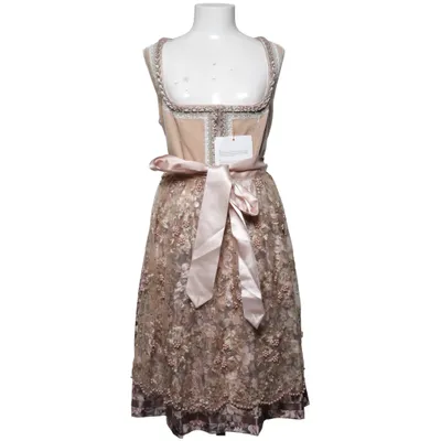 Dirndl (Beige, Roze, Bruin) van Krüger Madl Katoen, Elastaan, Polyester