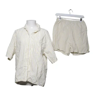 Pyjamas (Beige, Vit) från Muji Bomull, Linne, Lyocell