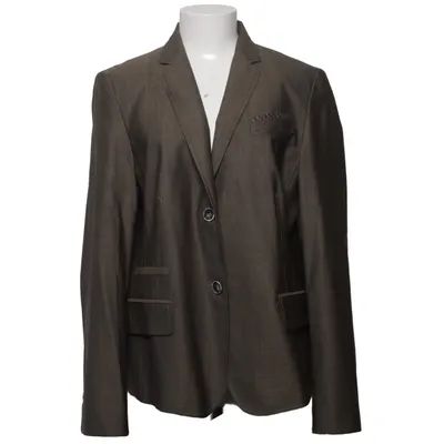 Blazer (Bruin) van Daniel Hechter Acetaat, Elastaan, Polyester, Zijde, Wol