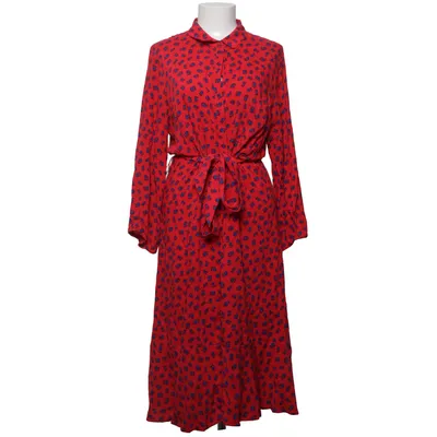 Robe chemise (Rouge, Bleu) de Bondelid Viscose