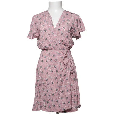 Wrap dress (Pink, Multicolored) from Zauberstern Viscose