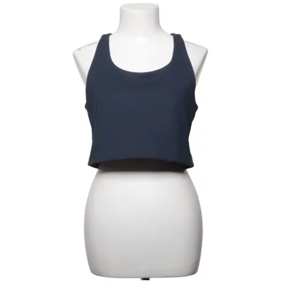 Crop top (Blå) fra Girlfriend Collective Elastan, Genanvendt polyester