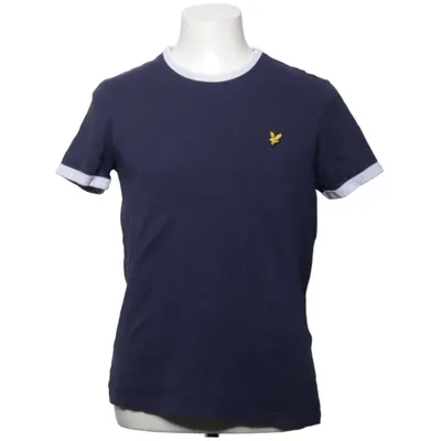 T-shirt (Blå, Vit) från Lyle & Scott Ekologisk bomull