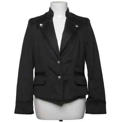 Blazer (Zwart) van Alessa W Collection Elastaan, Polyamide, Polyester, Viscose
