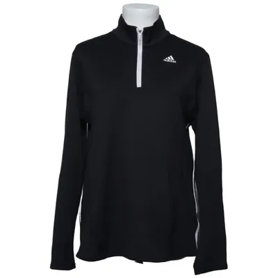 Trainingstop (Zwart, Wit) van Adidas Golf Elastaan, Polyester