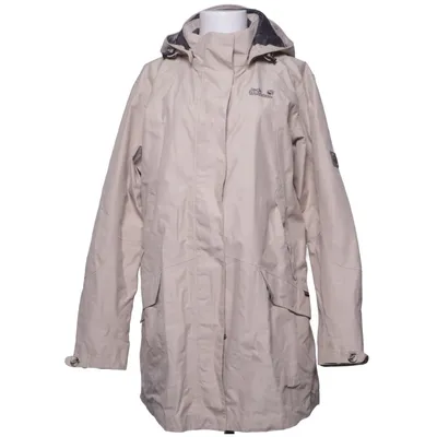 Outdoorjakke (Beige) fra Jack Wolfskin Polyamid, Polyester