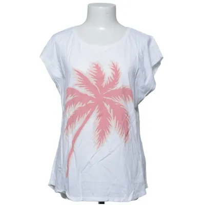 T-shirt (Hvid, Pink) fra Juvia Bomuld