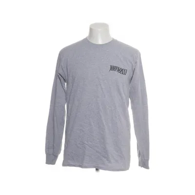Lange mouwen shirt (Grijs) van Gildan Katoen, Polyester