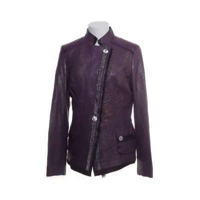 Läderjacka (Lila) från Sportalm Polyester, Skinn