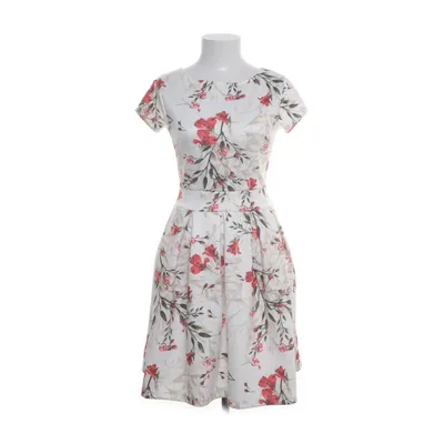 Klänning (Vit, Flerfärgad) från Lascana Polyester, Elastan