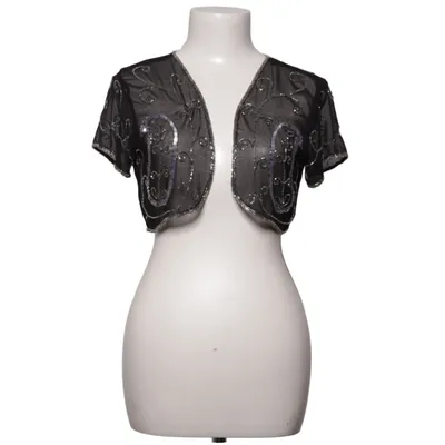 Bolero (Svart, Silverfärgad) från Miss Posh Polyester