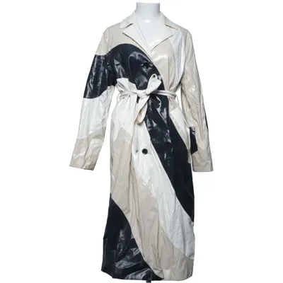 Trenchcoat (Sort, Beige, Flerfarvet) fra & Other Stories Bomuld, Polyester, Polyurethan, Viscose
