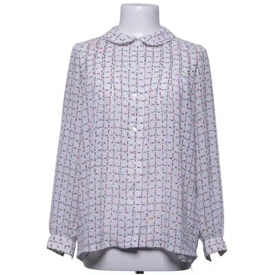 Blouse (White, Multicolored) from Smiley Vintage
