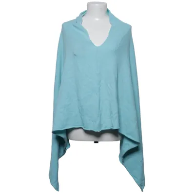 Poncho (Blå) från CF Cashmere Kashmir