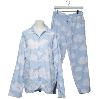 Pajamas (Blue, White) from Stuhf Cotton