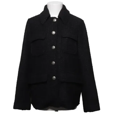 Jacka (Svart) från Lene Sand Akryl, Bomull, Polyester, Viskos, Ull