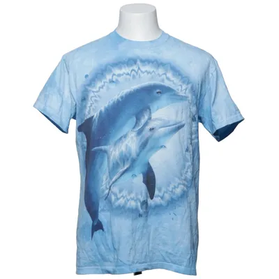 T-shirt (Bleu) de The Mountain Coton
