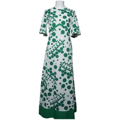 Robe longue (Blanc, Vert) de Diolen Loft Polyester