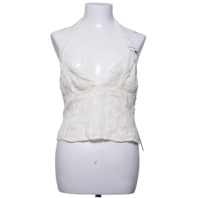 Halterneck top (Hvid) fra Princess Polly Polyester