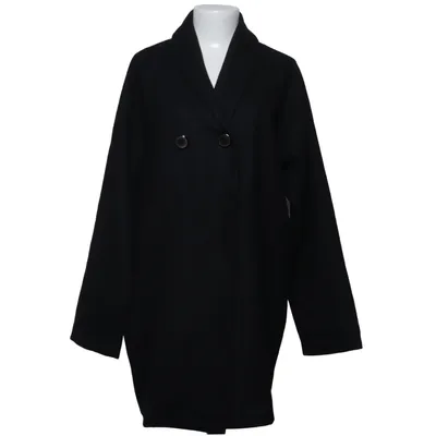 Frakke (Sort) fra Kala Acetat, Polyester, Uld