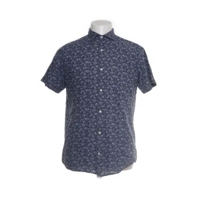 Korte mouwen shirt (Blauw, Wit) van Premium by Jack & Jones Katoen, Linnen