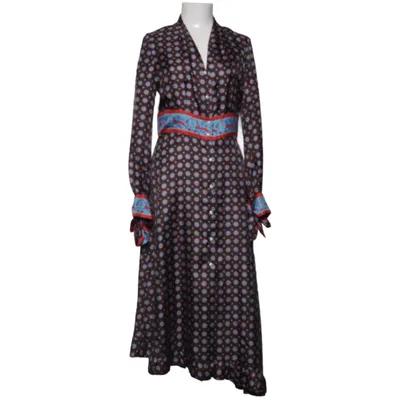 Skjortklänning (Svart, Blå, Röd, Vit) från Sandro Silke