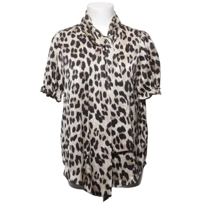 Strikblouse (Beige, Zwart, Meerkleurig) van JS Millenium Polyester