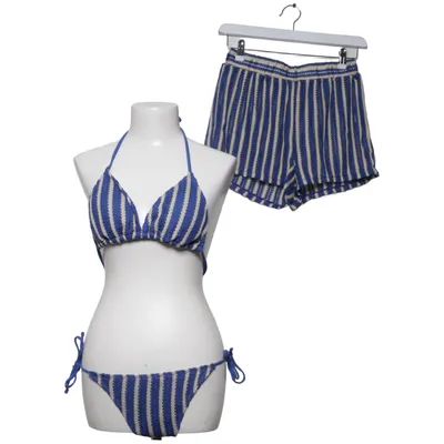 Bikini (Blå, Beige) från Warning Elastan, Polyester