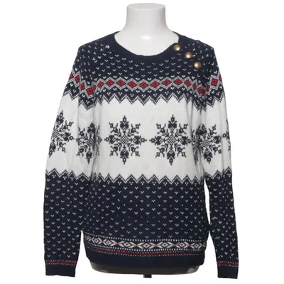 Julesweater (Blå, Hvid, Rød, Flerfarvet) fra Hampton Republic Bomuld, Polyamid, Viscose