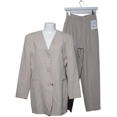 Kostym (Beige) från Jennifer Collection Polyester, Ull