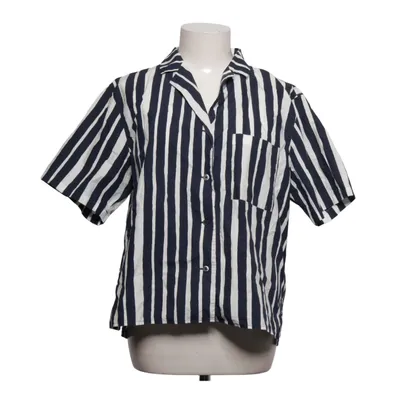Chemise à manches courtes (Bleu, Blanc) de Marimekko x Uniqlo Coton