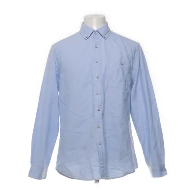 Overhemd (Blauw) van Dressmann Katoen