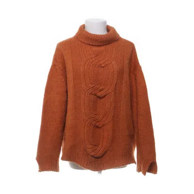 Turtleneck (Orange) fra Créton Akryl, Uld, Alpacauld, Viscose