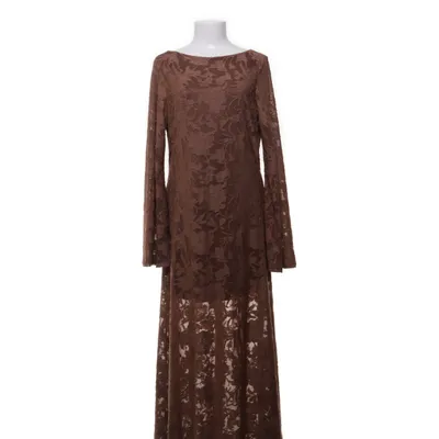 Långklänning (Brun) från ASOS Design Polyester, Elastan