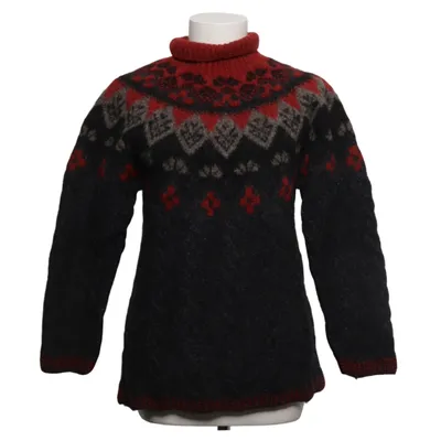 Turtleneck (Grå, Rød, Flerfarvet) fra Eddie Bauer Uld