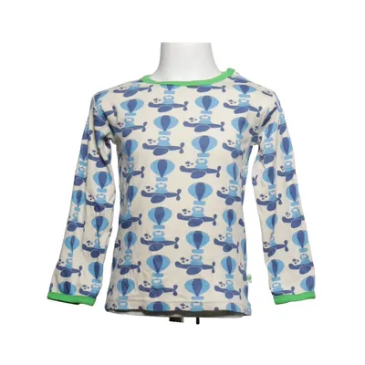 Långärmad t-shirt (Blå, Vit, Grön) från Sture & Lisa Ekologisk bomull