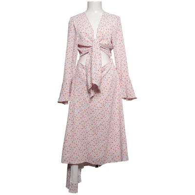 Klänning (Vit, Flerfärgad) från Adoore Polyester