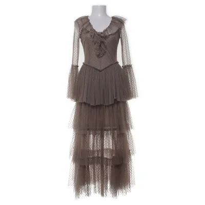 Maxi dress (Beige) from Sandra Mansour x H&M Polyester